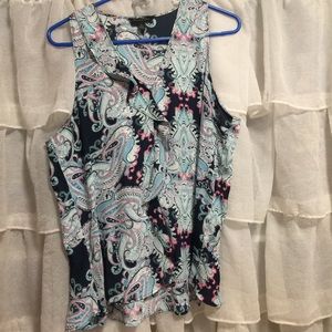 Banana Republic Women’s Floral Top Size Large